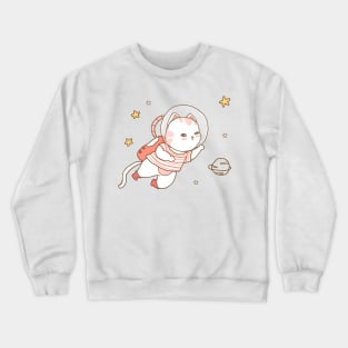 space cat Crewneck Sweatshirt